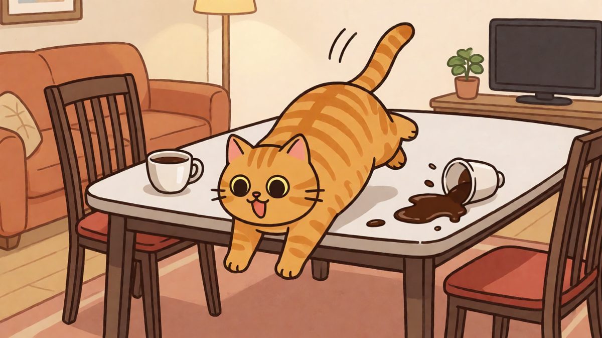 猫咪：我以为我能行的……
