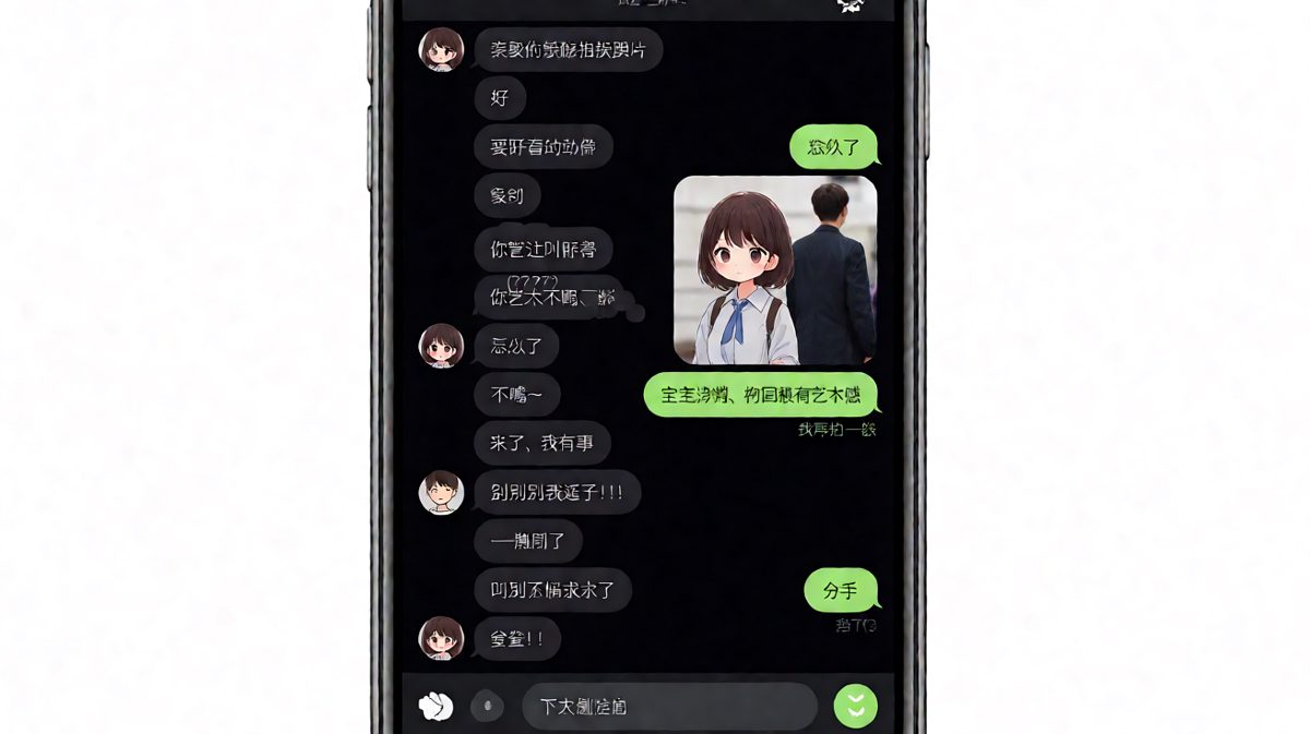 男朋友拍照 = 分手倒计时