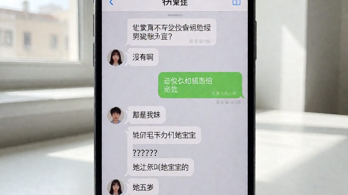 吃醋查岗却发现是5岁表妹的社死现场，反转让人哭笑不得