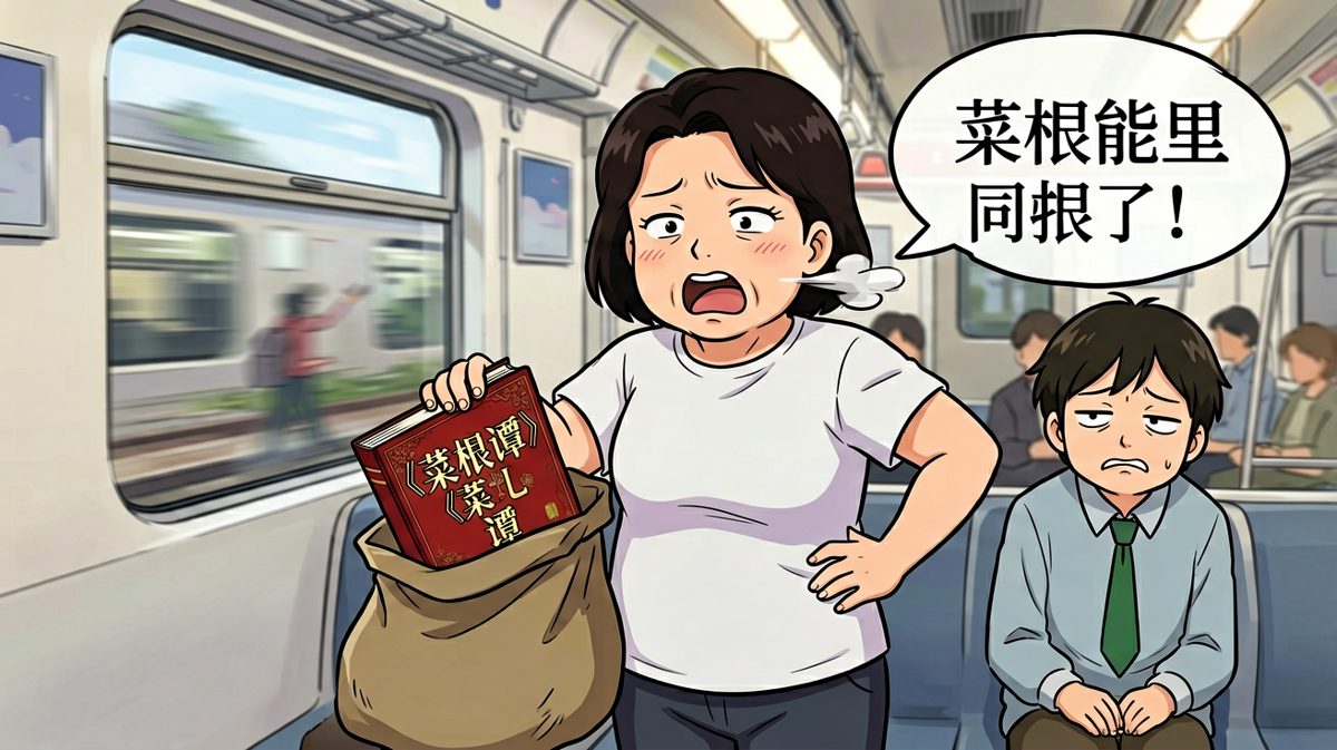 大妈强行安利自己的「人生必读经典」
