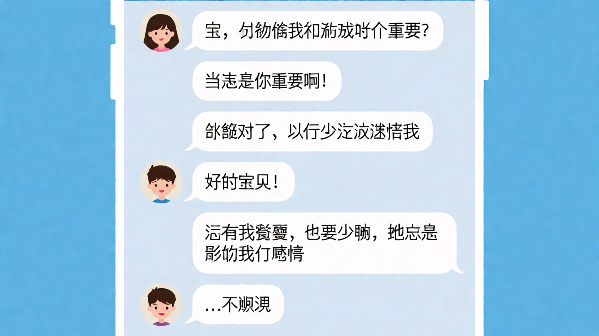 吃醋吃到连闺蜜都不放过，这爱太沉重了