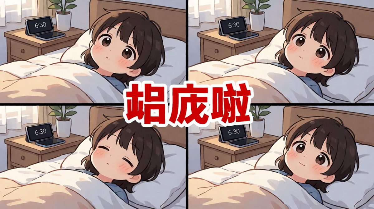 闹钟响了，但身体被封印了