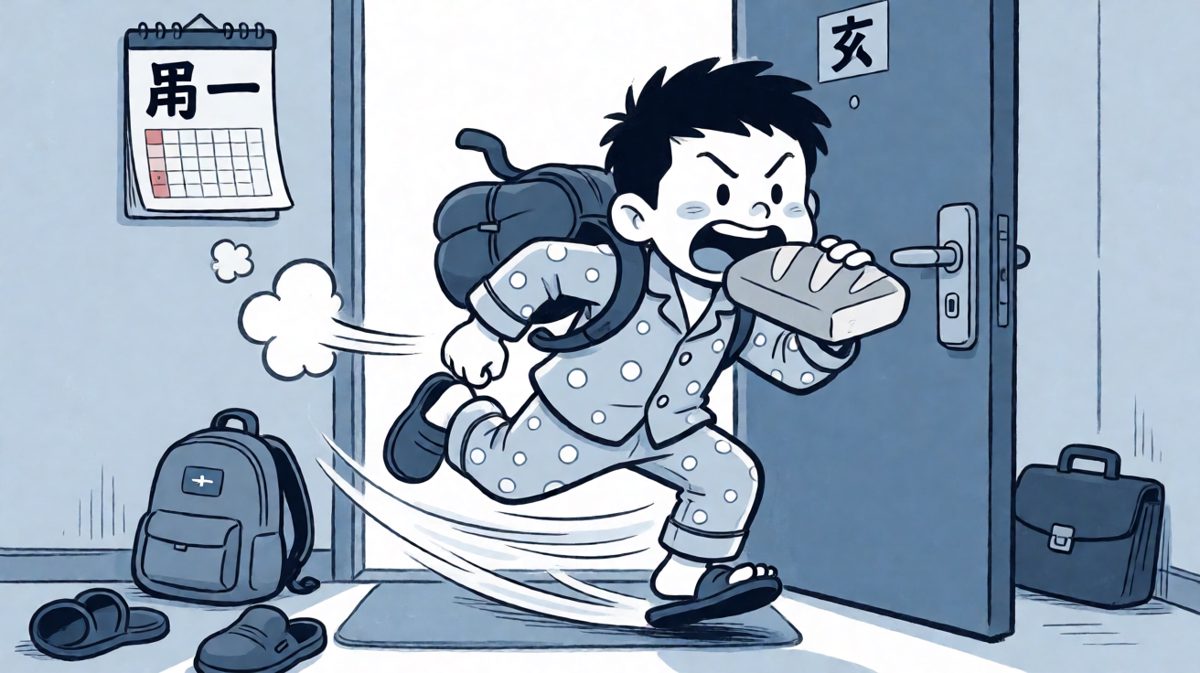 拼了！今天全勤奖不能丢！