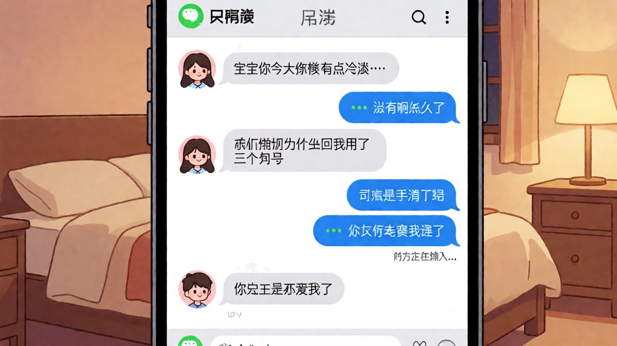 三个句号引发的血案：女生凭标点符号推断感情危机