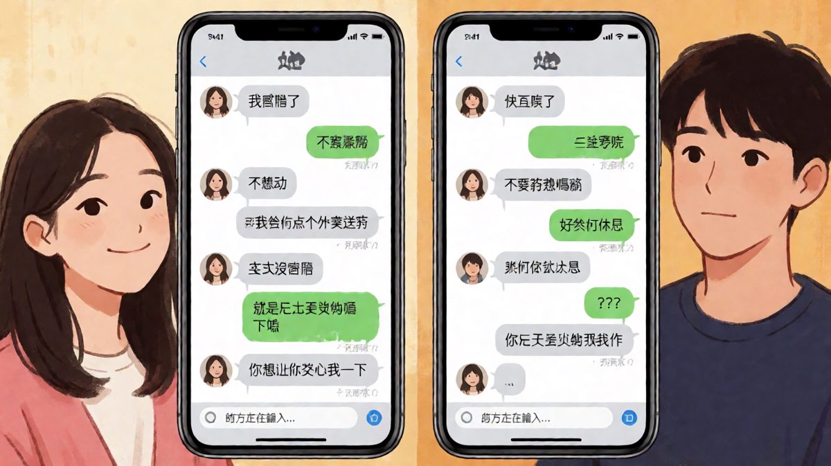 一场假的感冒测试，一次真的情感拷问
