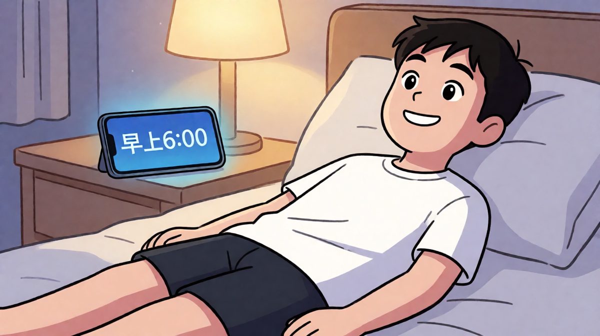 今晚一定早睡，明天的我一定行！