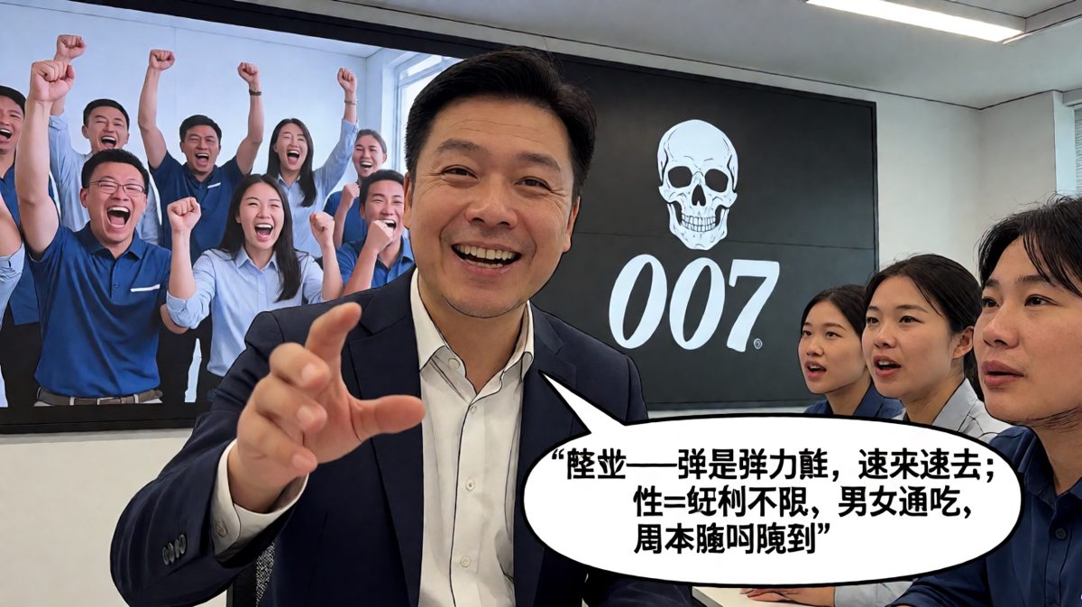 老板揭晓真相：'弹性=弹性工作时长，早9点到晚9点，全年无休。'员工石化。