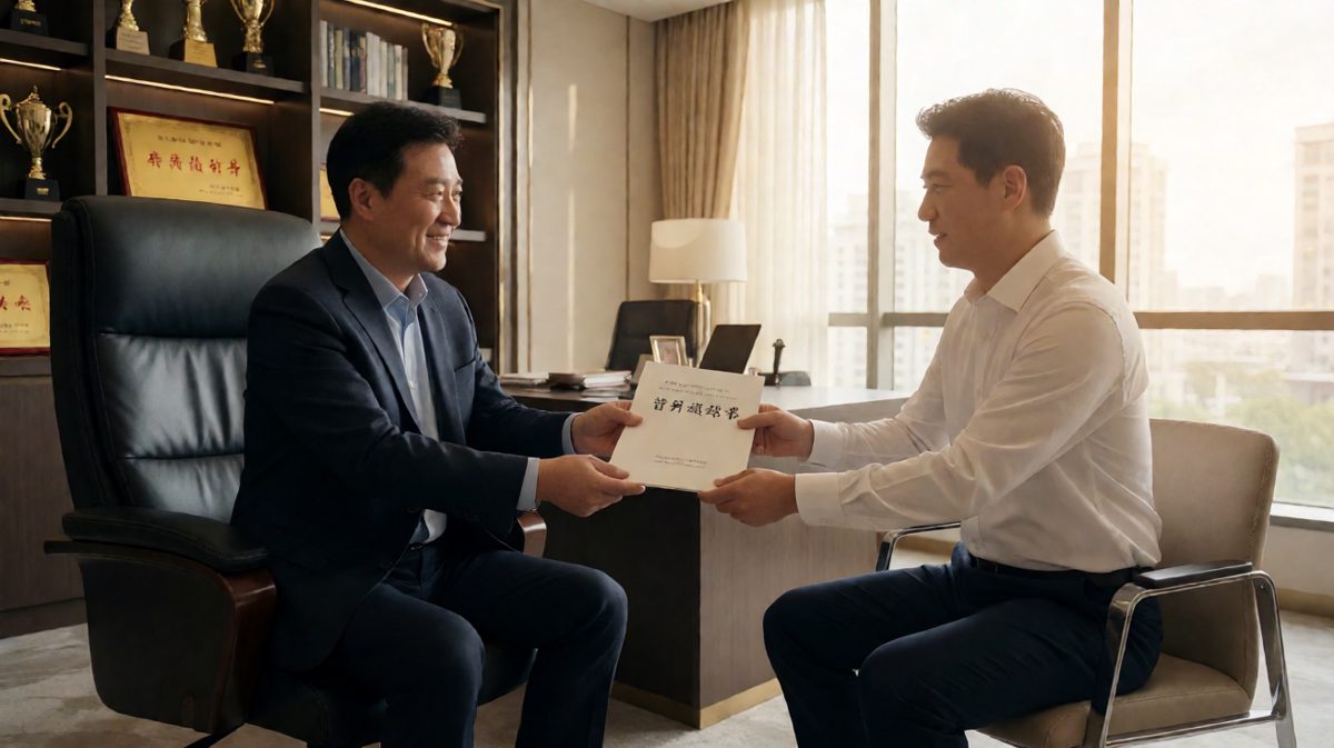 老板递来'晋升通知'，员工热泪盈眶：'我三年的努力终于被看见了！'