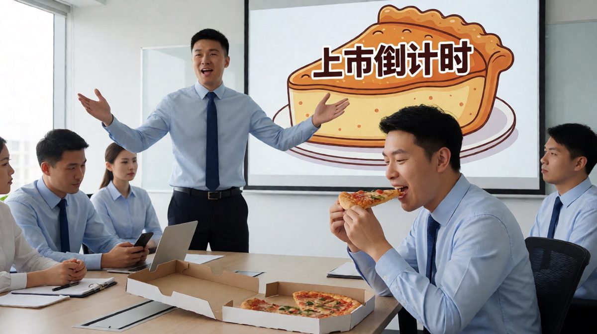 老板:"公司上市后，人人都是亿万富翁!"员工:"那你先把我的披萨钱结一下，今天第三个了。"