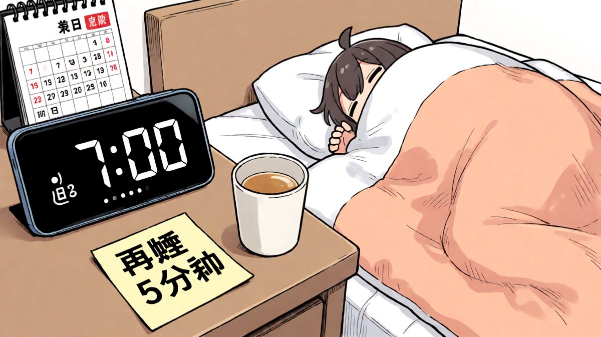闹钟没响，一觉睡到第二天