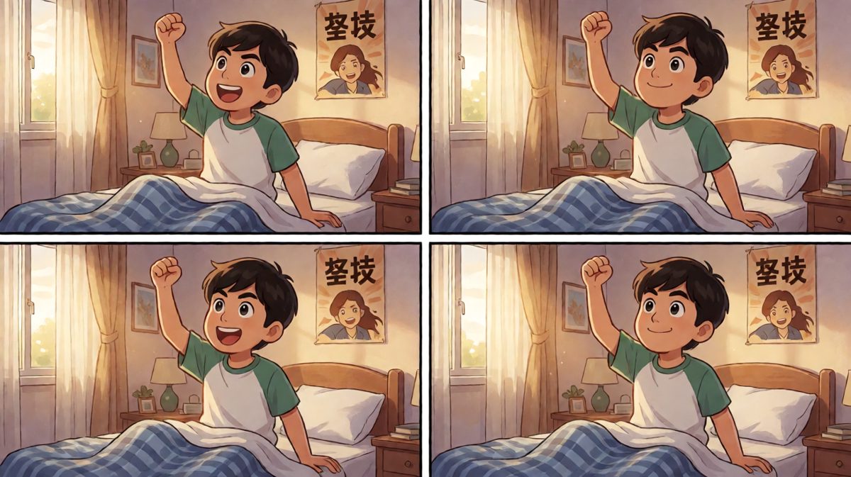 闹钟一响，我宣布从今天起成为跑步达人！