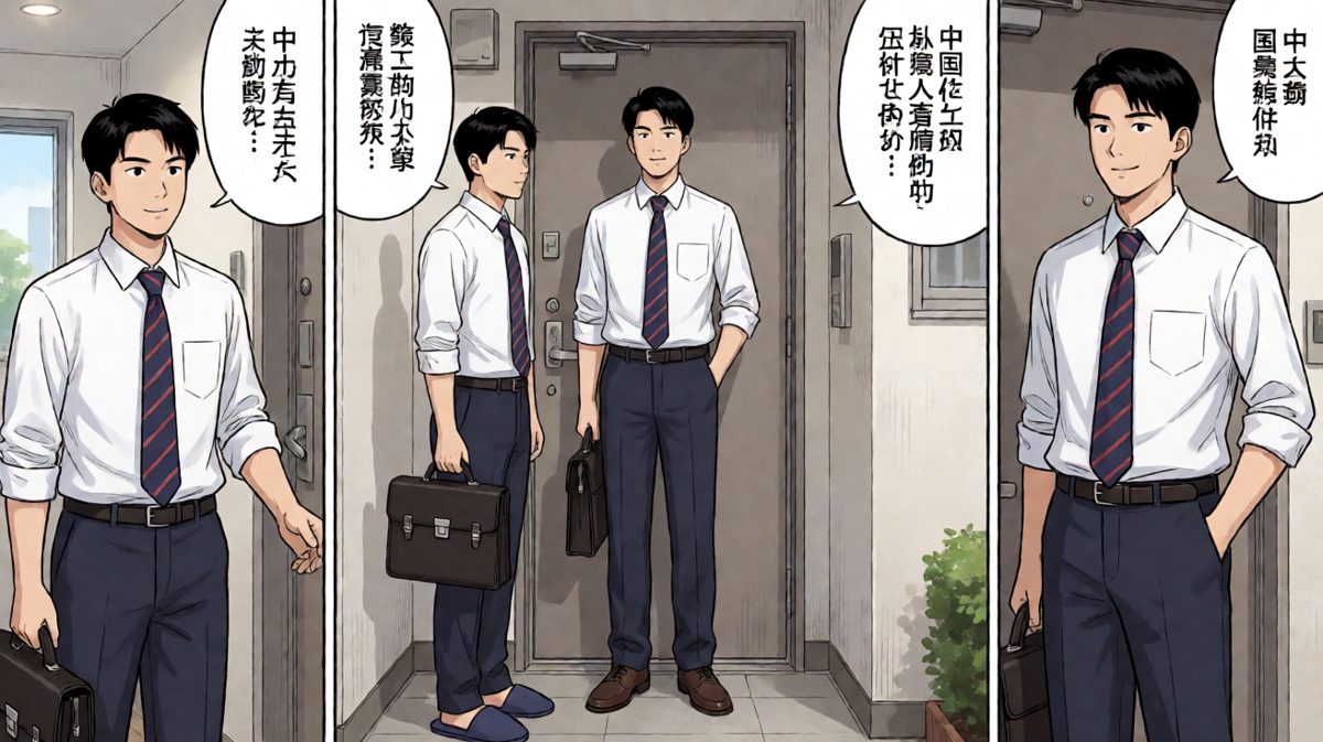 完美出门！今天一定能准时到公司……