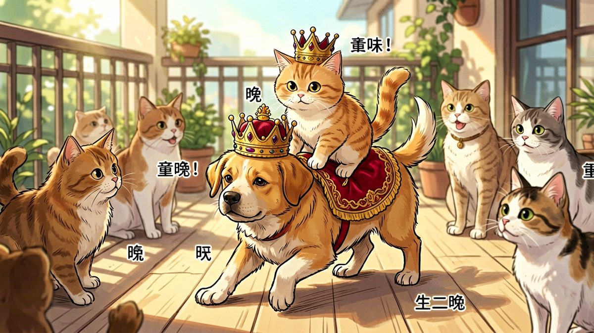 猫：驾！我的专属坐骑呢？