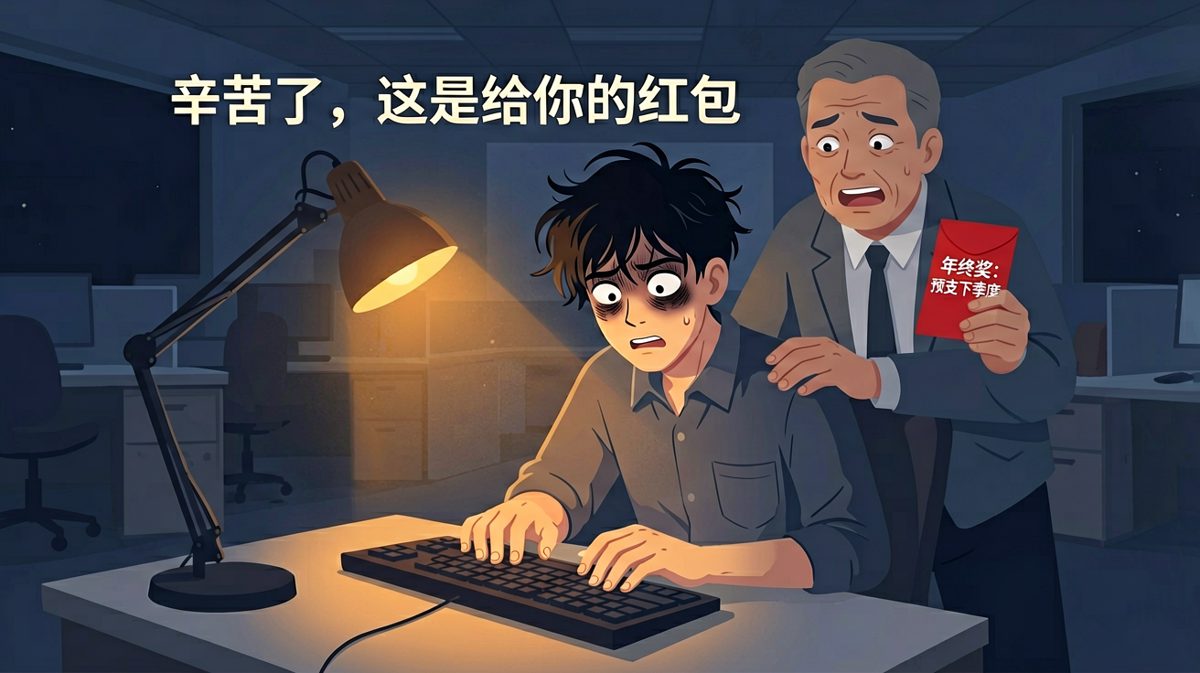 深夜被叫到办公室，老板的'惊喜'令人窒息