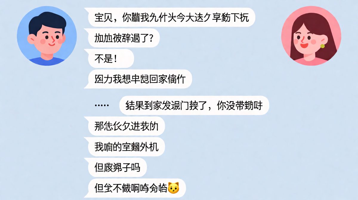 男友深情告白后暴露真相——爬空调外机回家的离谱操作。