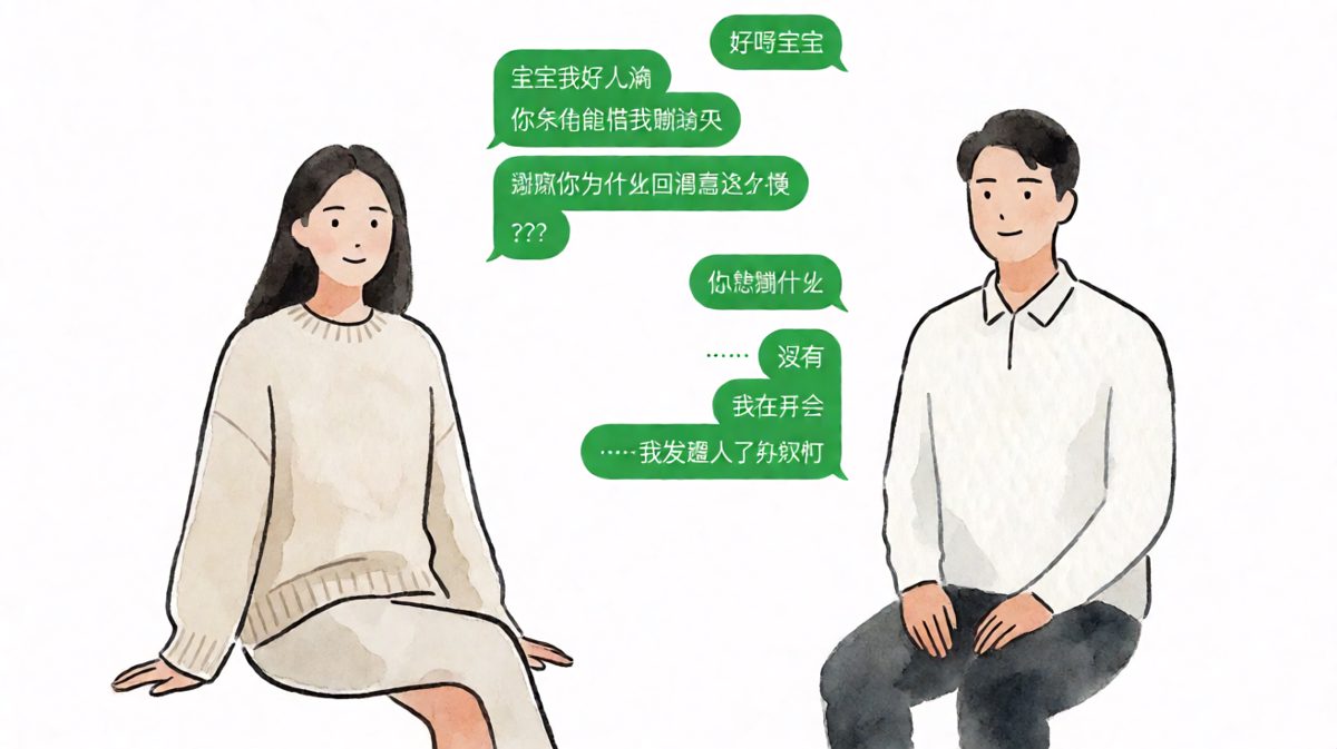 查岗式聊天，致命一击