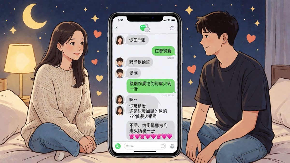 深夜查岗的正确打开方式——土味情话反杀