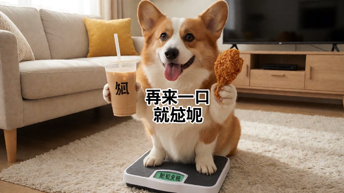 减肥这事儿吧，明天再说，今天先吃饱