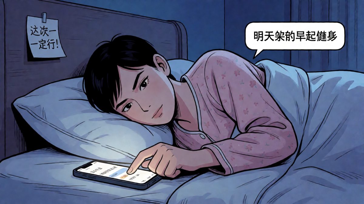 结局：今晚发誓，明天重启，周而复始……