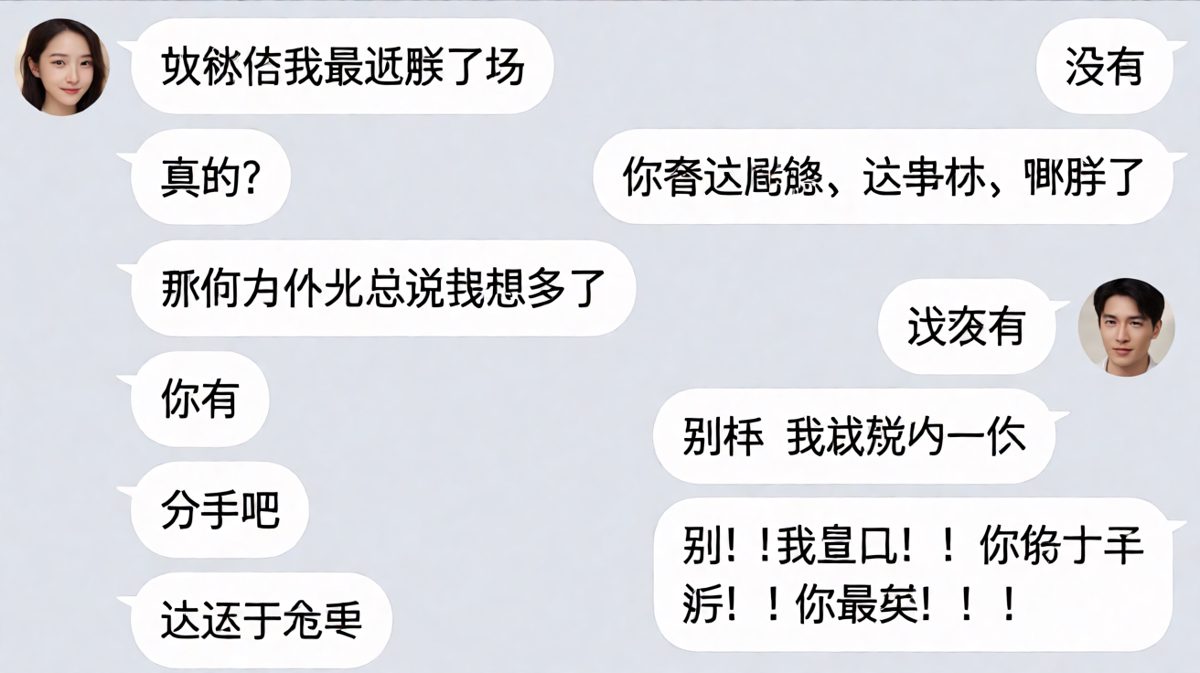 一句'你有没有想过自己错哪了'直接触发分手警告