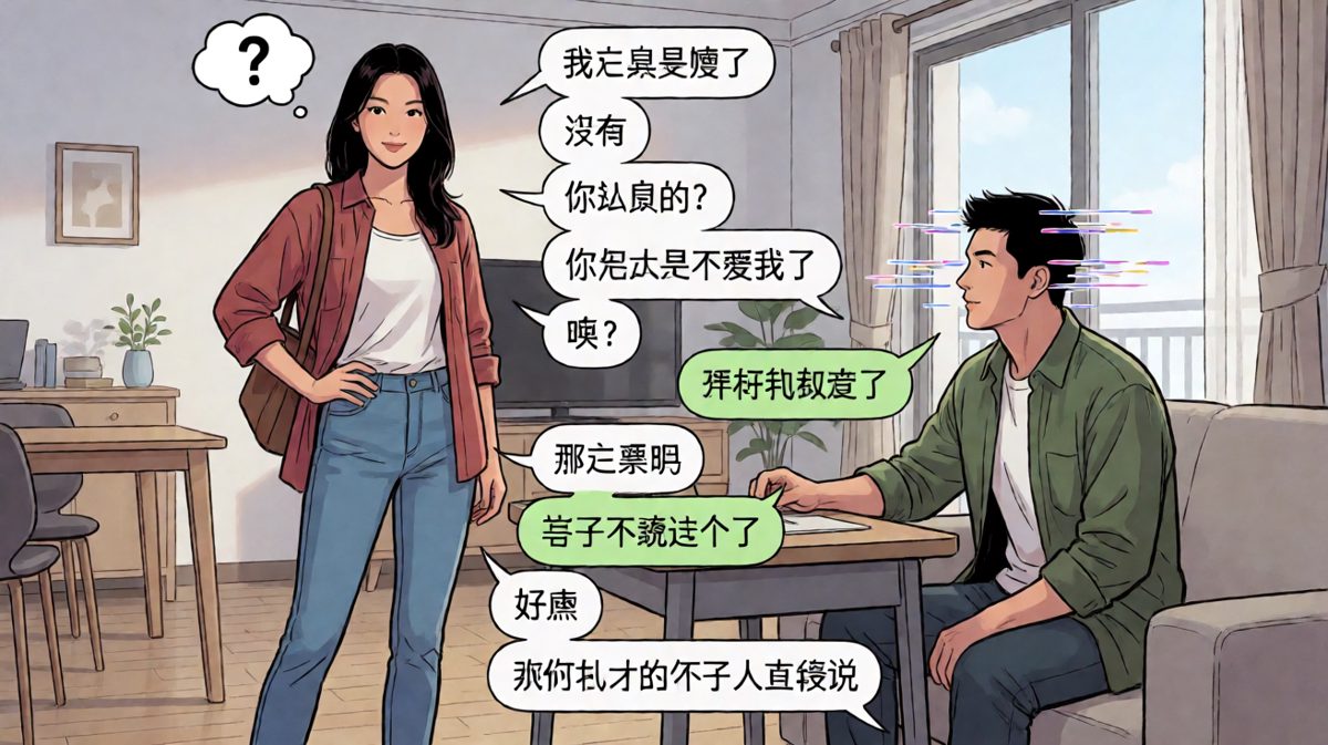前脚否认后脚夸，男生的求生欲反应速度为零