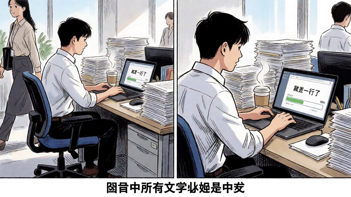 第三格：deadline前的疯狂输出