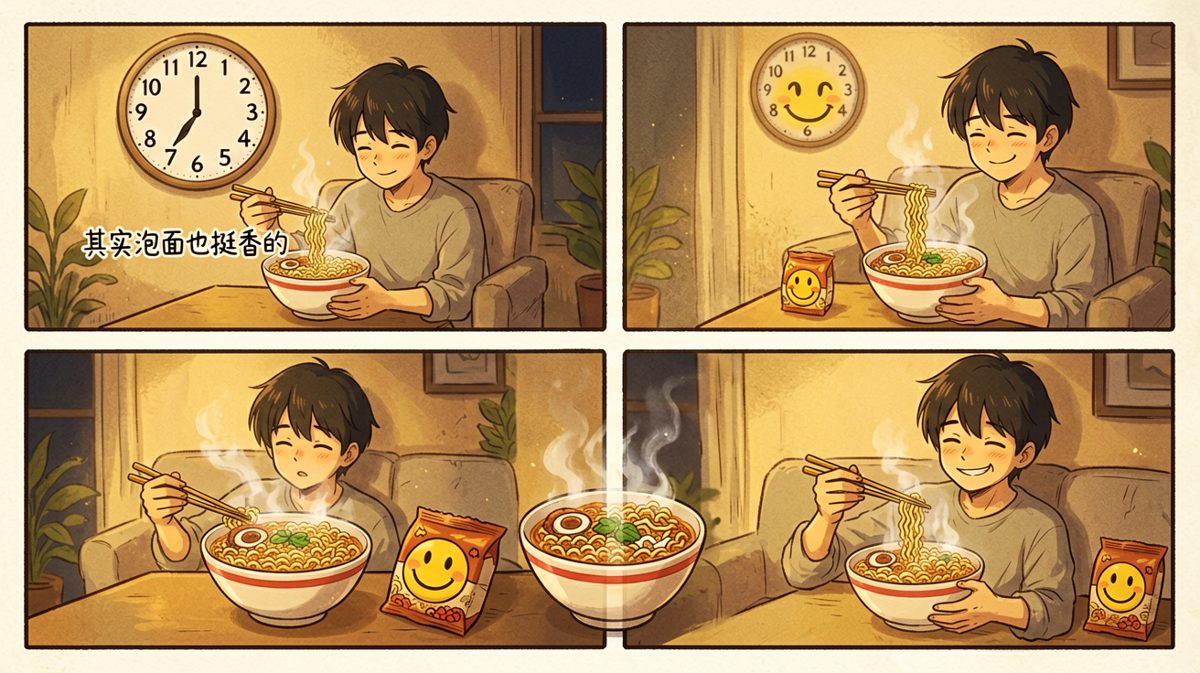 完美失败之后，泡面拯救世界