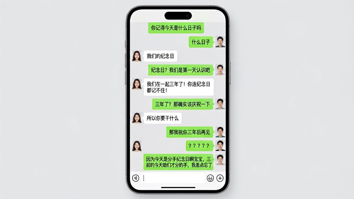 年度最佳分手预警现场