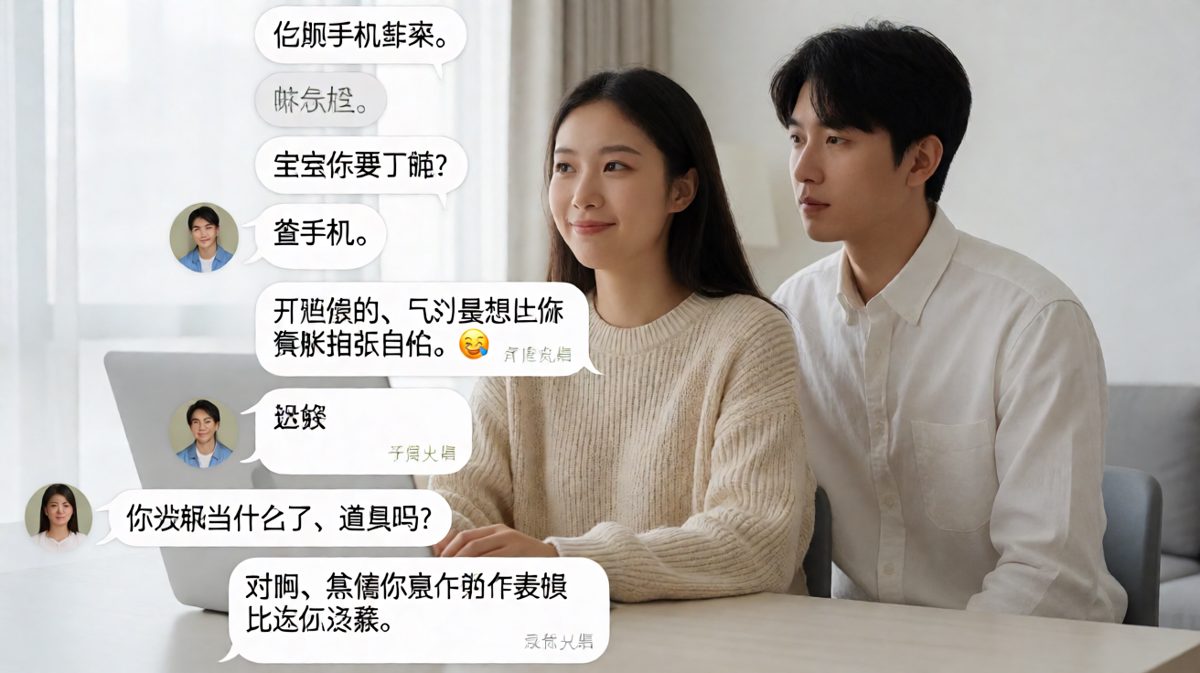 查手机只是幌子，真正目的是让男朋友当拍照工具人