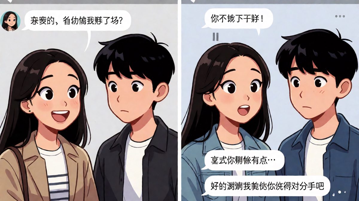 送命题的标准答案，多说一个字都是作死