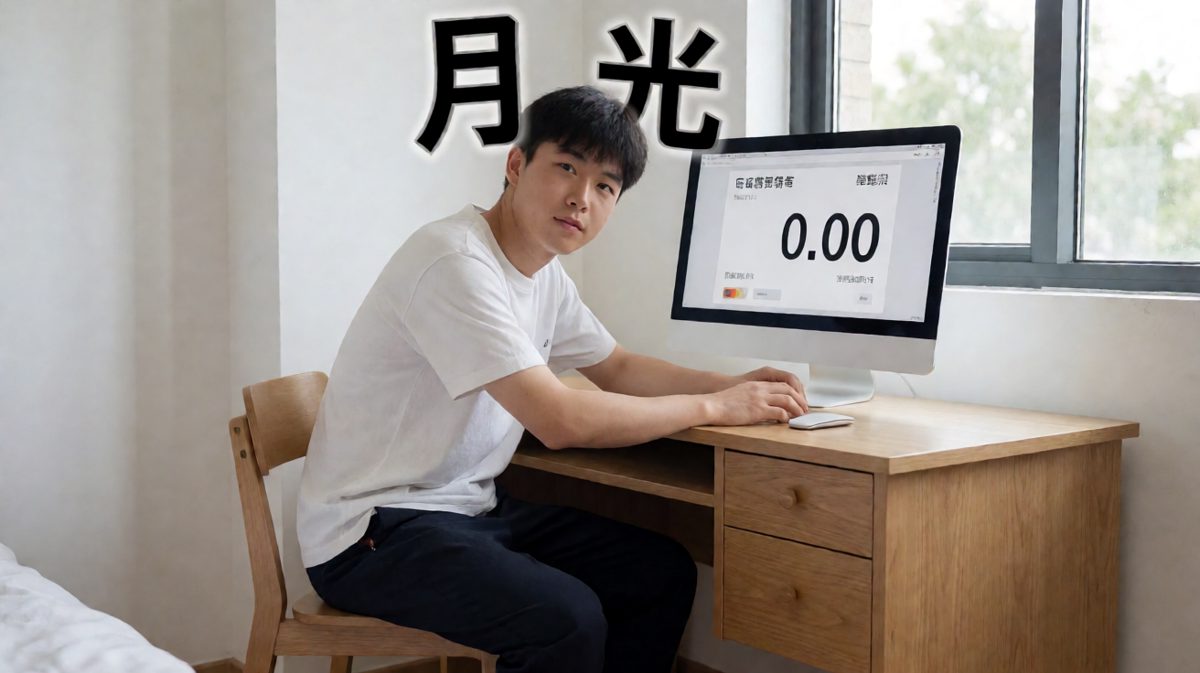月光族的速度堪比闪电