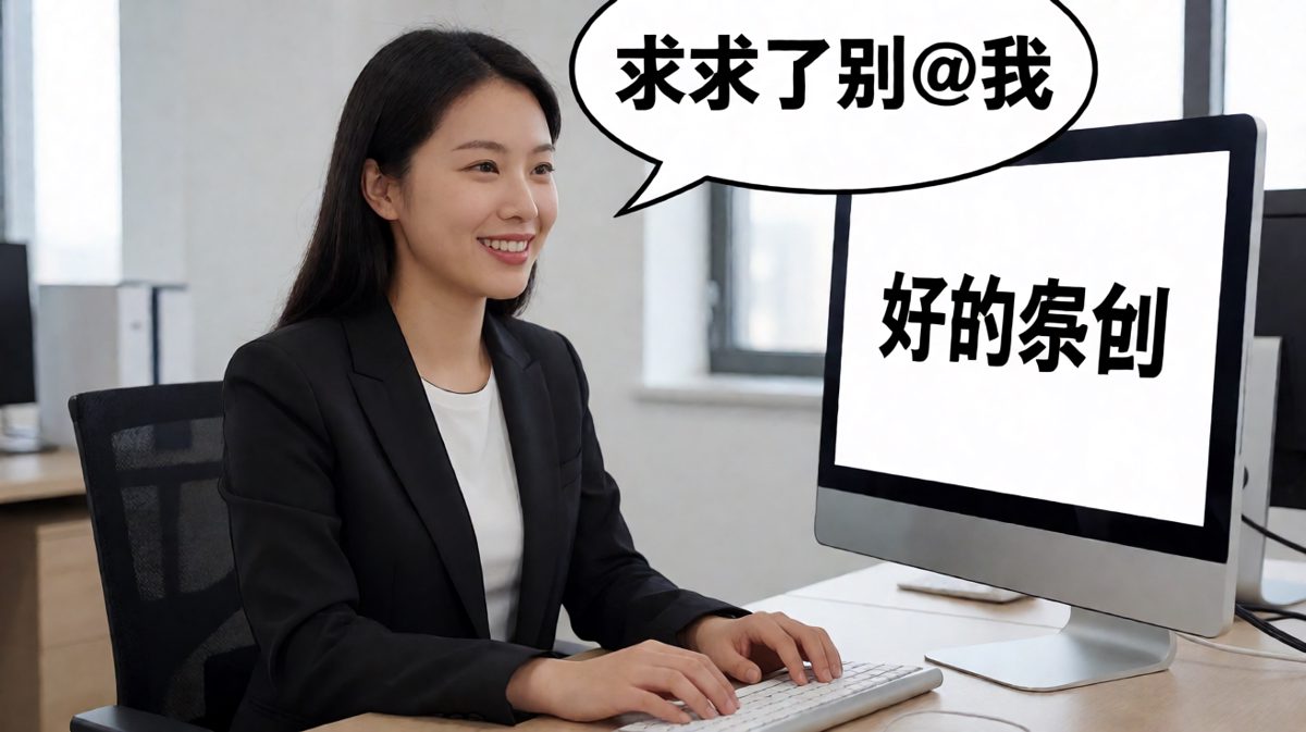 职场人的微笑面具