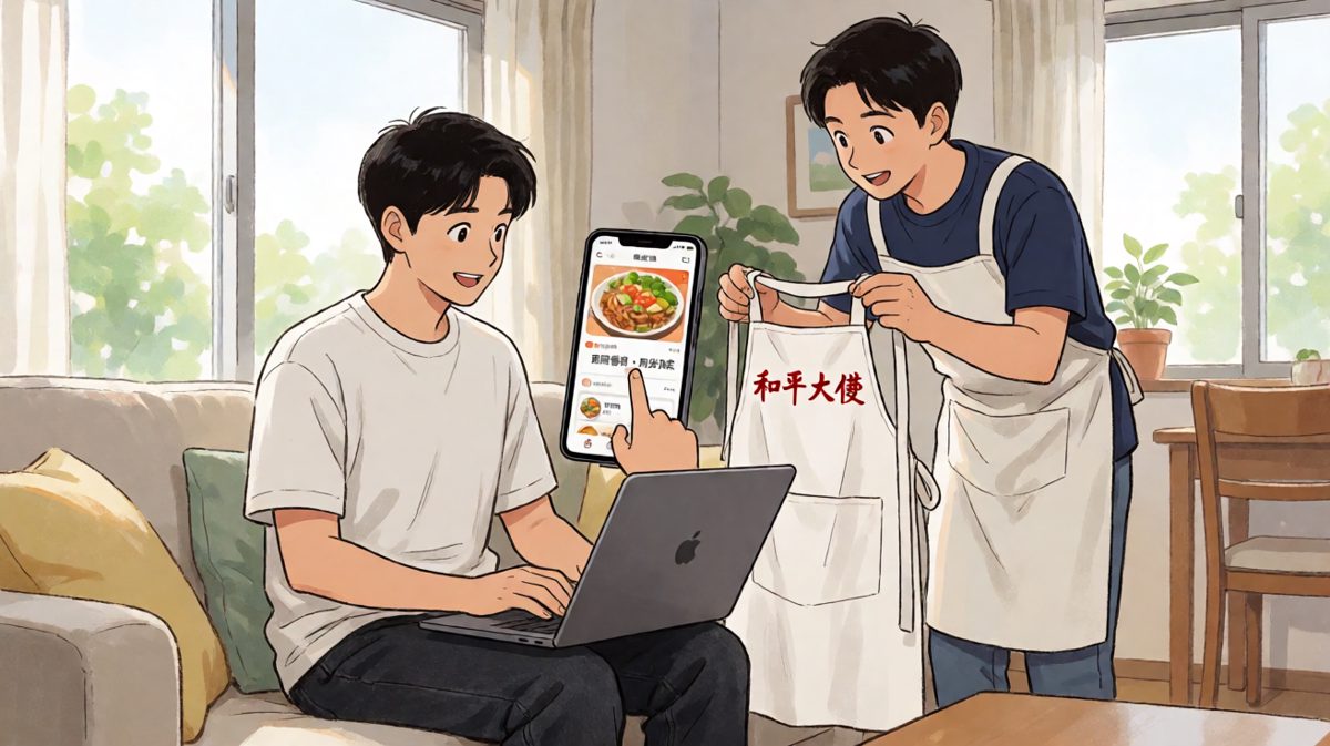 主角终于顿悟：做饭不如点外卖