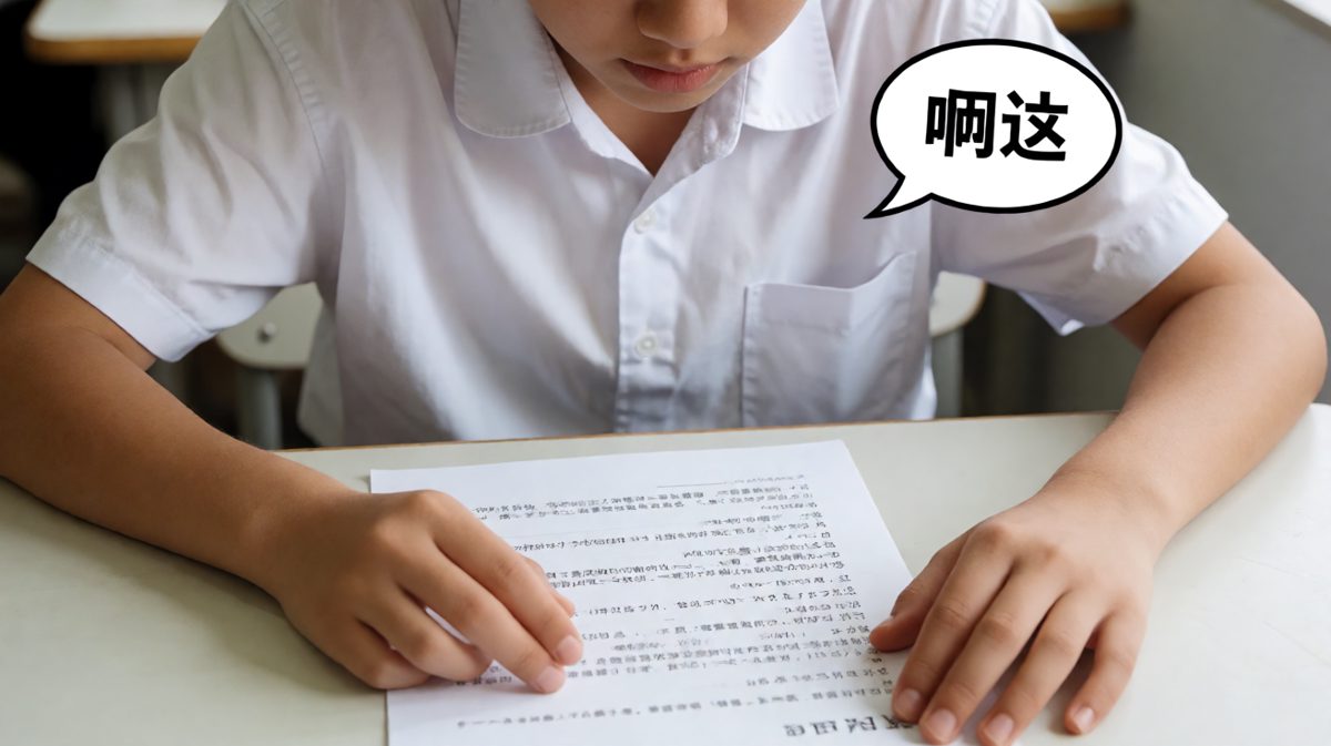 期末复习看到最后一题时的表情管理失控