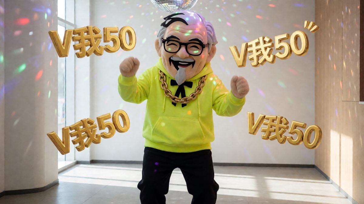 当疯狂星期四召唤了我的精神祖先