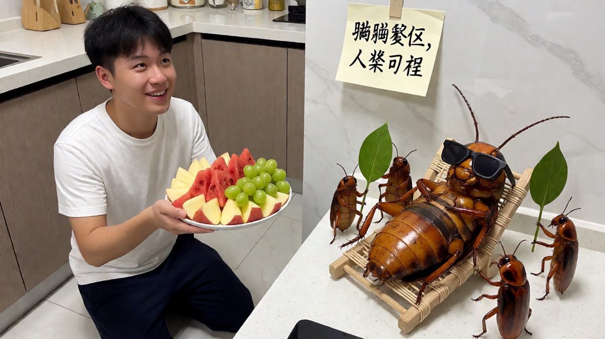 打不过就加入，现在我是蟑螂的佣人了……