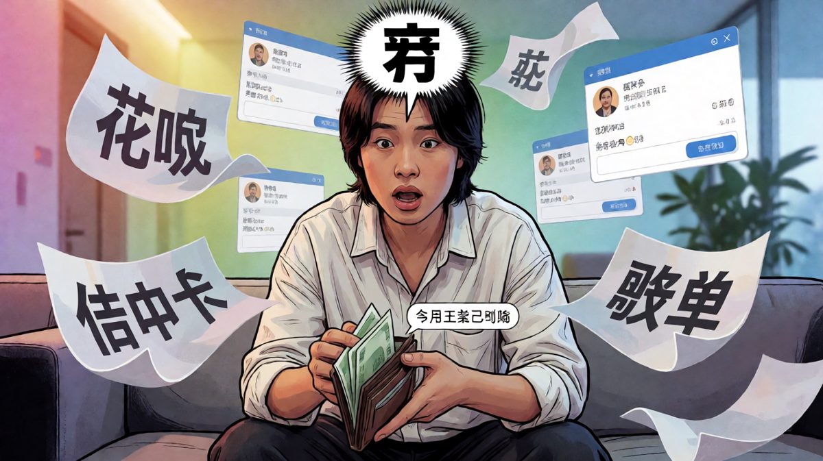 钱包比脸还干净