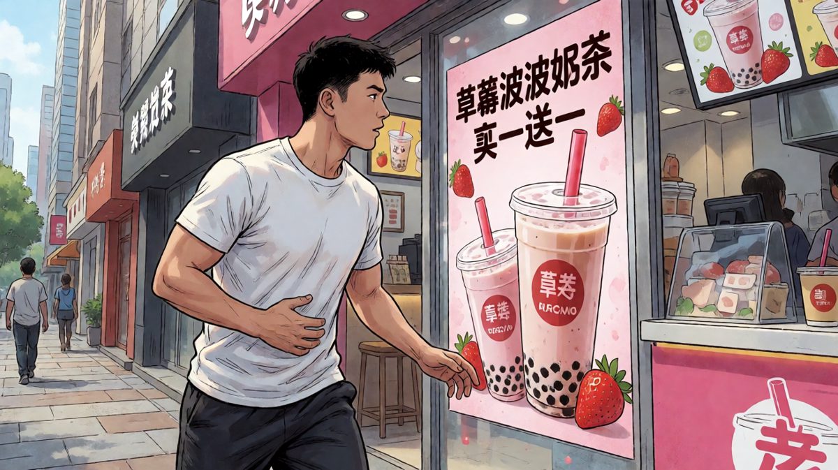 奶茶店的致命诱惑