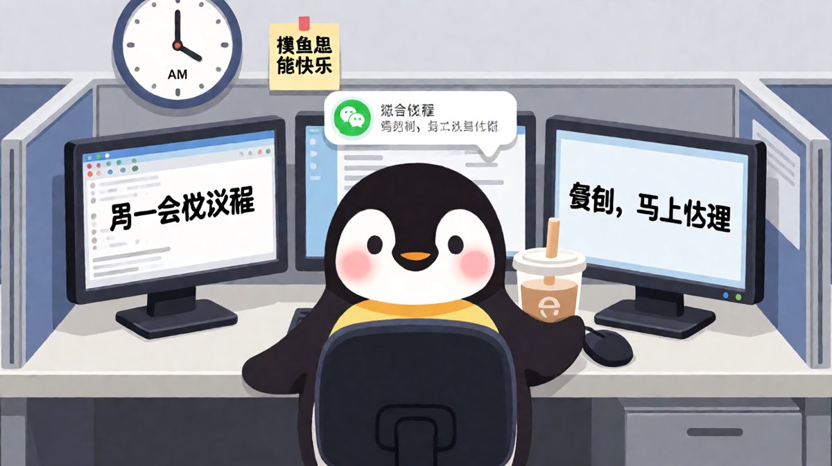 周一早上的精神状态，从第一秒就开始了。
