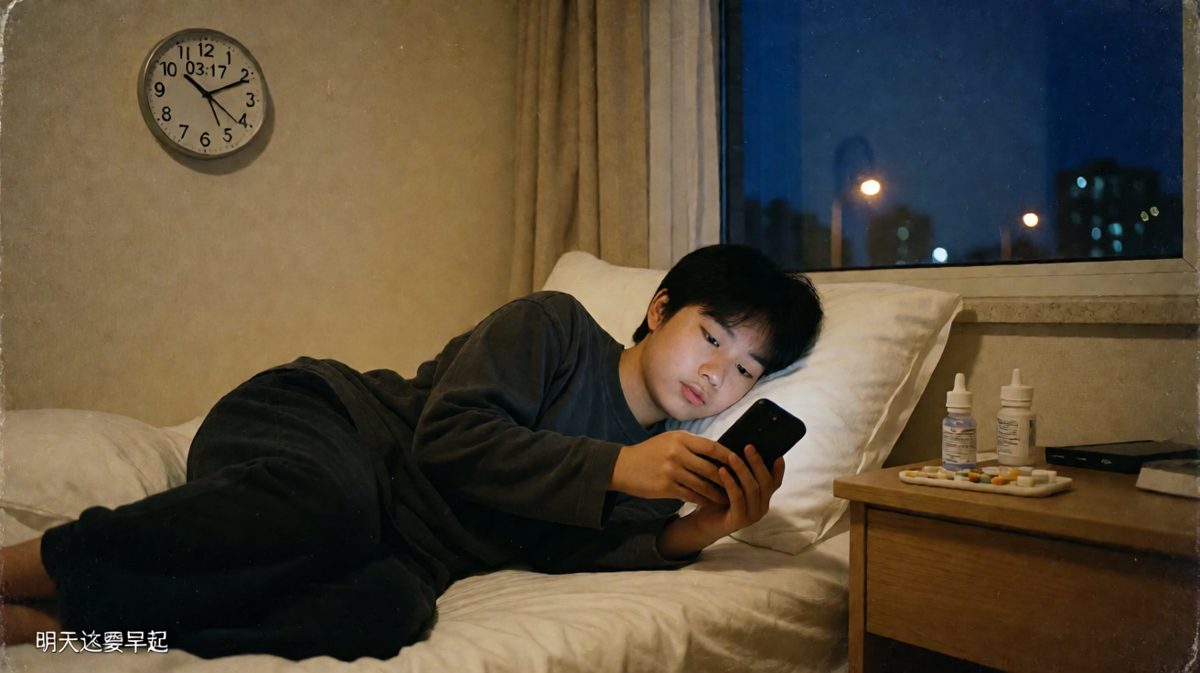 凌晨三点睡，六点起，我管这叫：报复性失眠式养生