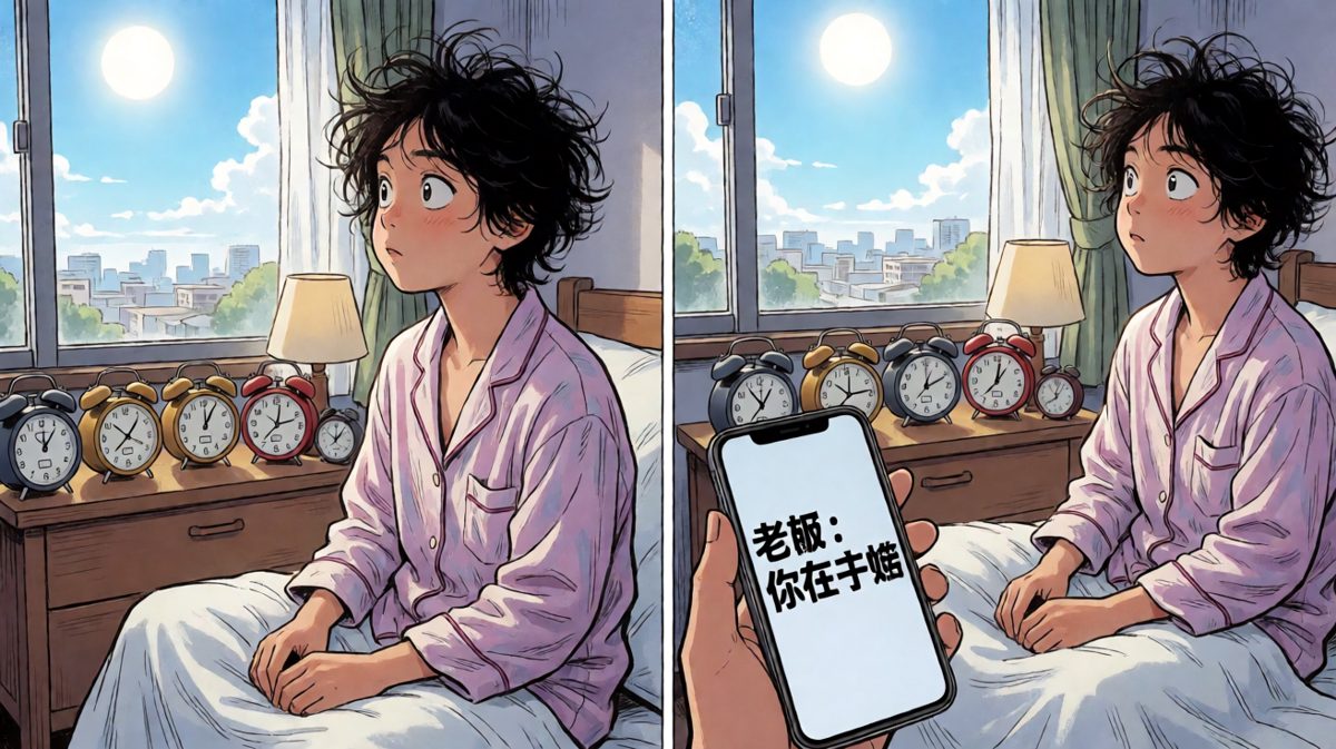 醒来已是下午三点，全完了……