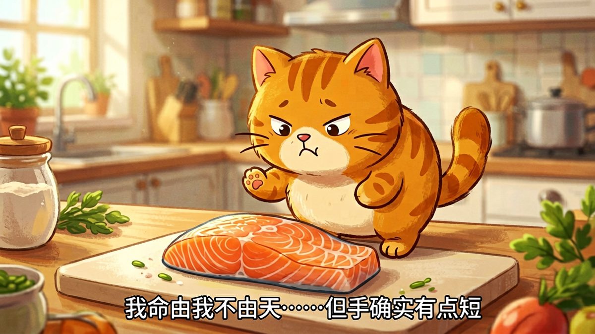 猫咪：距离梦想最近的一次，却败给了手短