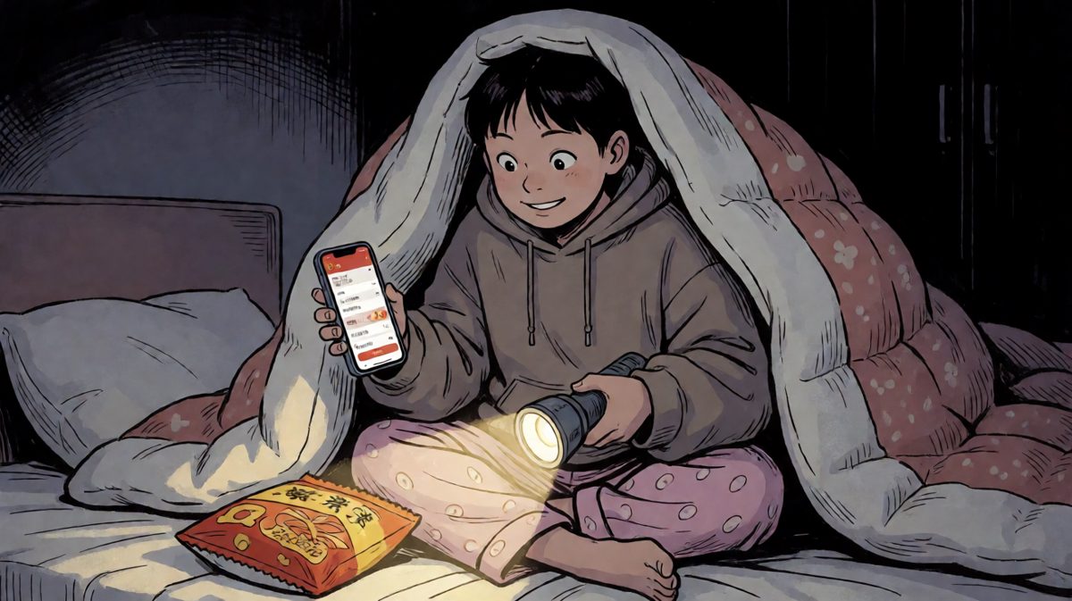 深夜的外卖诱惑让主角彻底破防