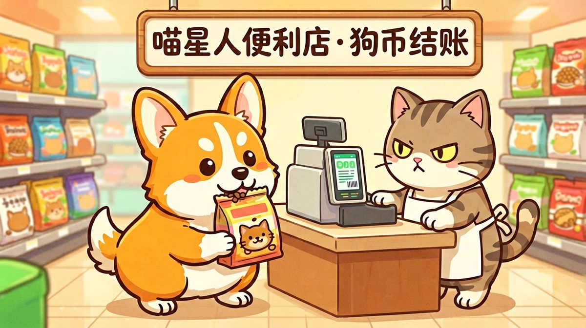 柯基：今天带了对狗币，应该能刷吧