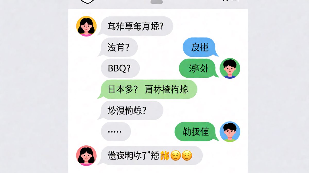 '随便'是情侣聊天中最危险的词
