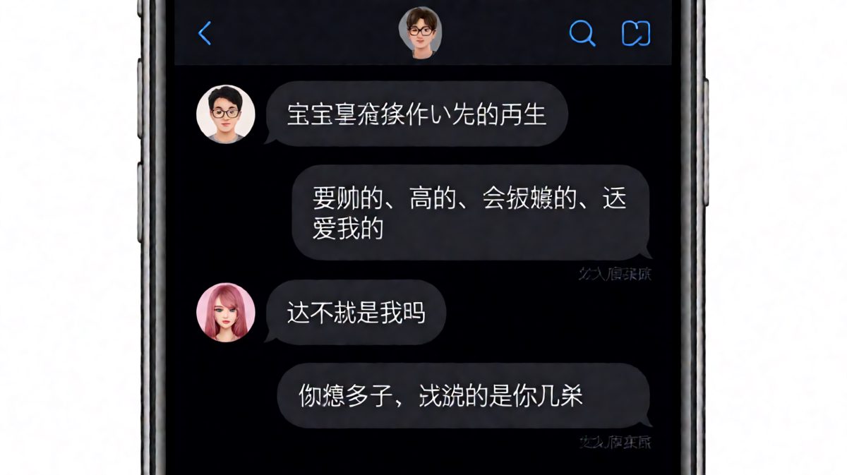 男生自信对号入座，结果被室友截胡