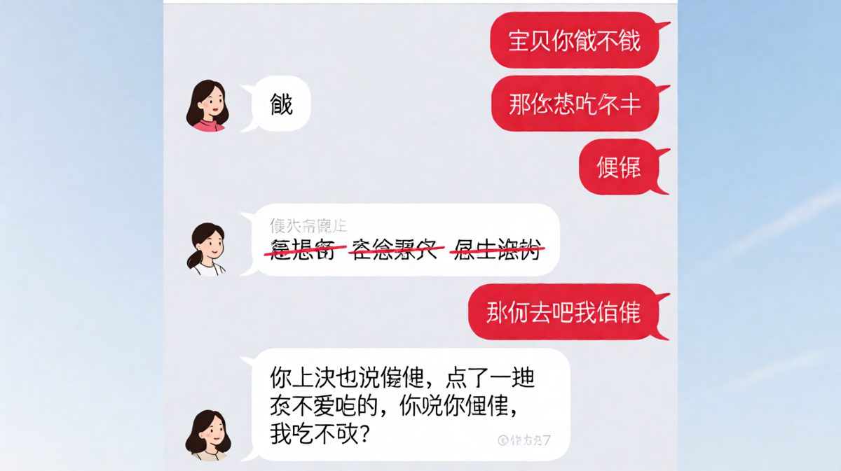 男女生的终极悖论：你说随便的那一刻，就已经踩雷了。