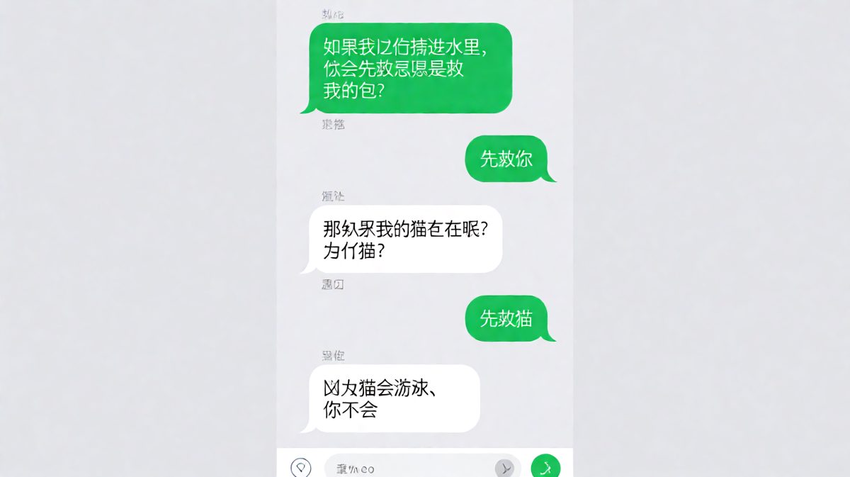求生欲翻车现场：男友认真分析后把自己卖了