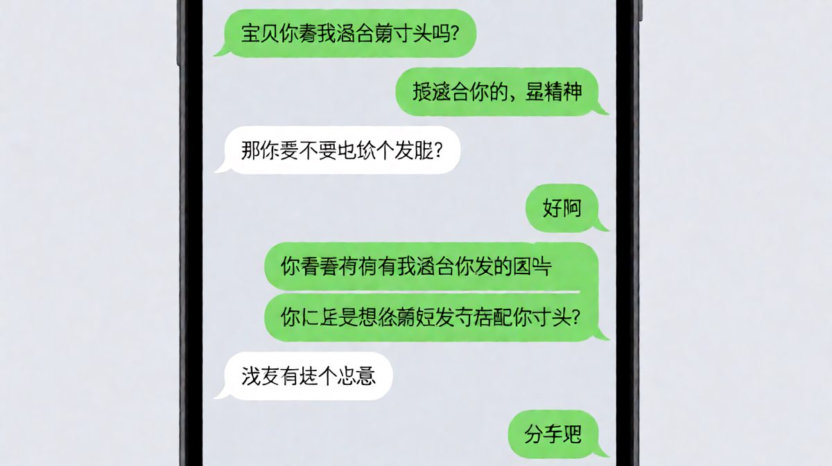 一句'适合'引发的连环套，男友被自己的直觉坑了
