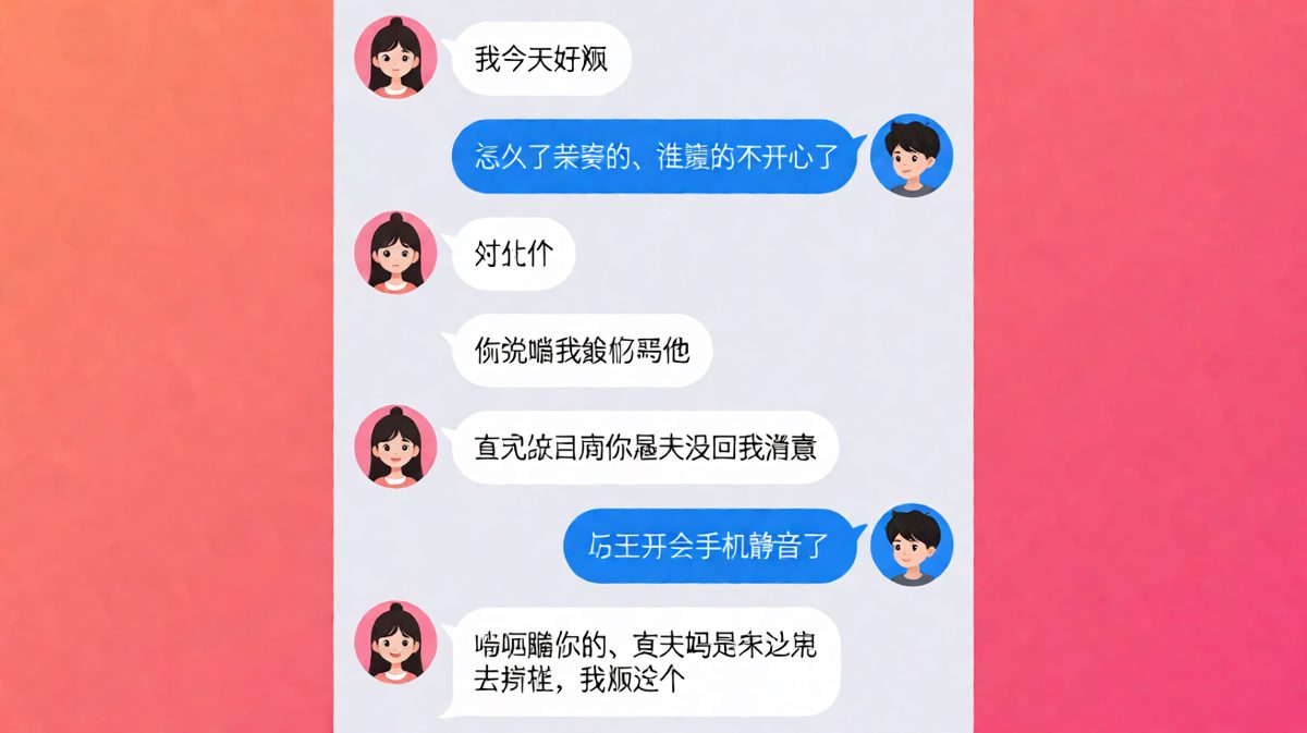 女生连环反转，男生情绪过山车